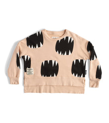 Kid | Roar Box Sweatshirt | Nude