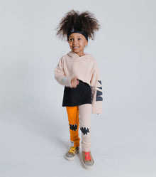 Kid | Cropped Hi-Lo Hoodie | Mocha