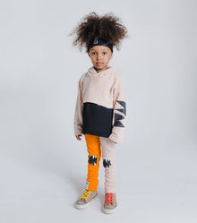 Kid | Cropped Hi-Lo Hoodie | Black