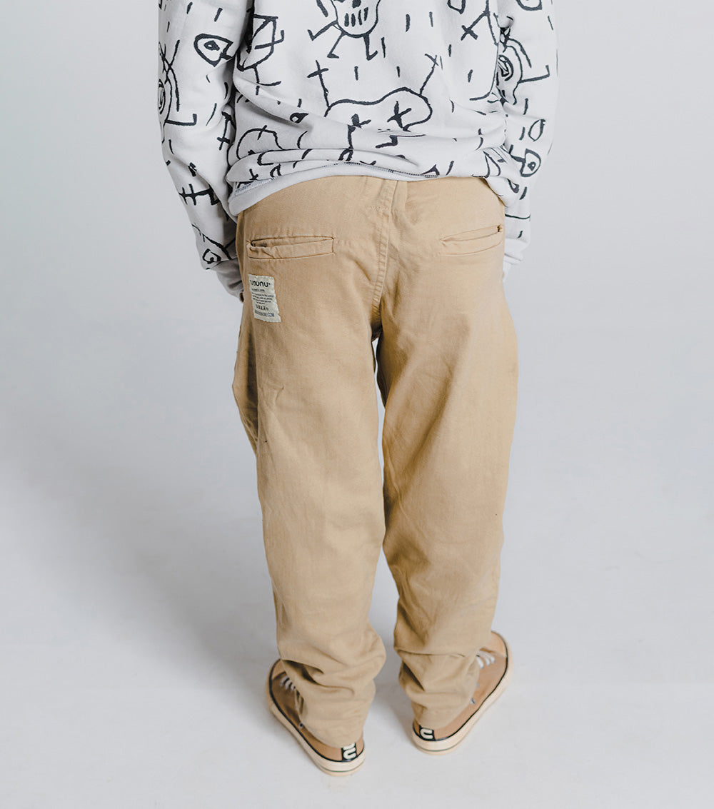 Kid | Crossover Pants | Mocha