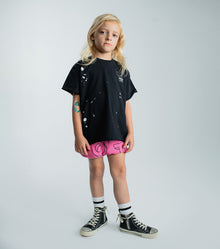Kid | A-Z Yoga Shorts | Hot Pink