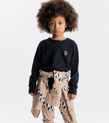 Kid | Dizzy Skull Patch Shirt | Black
