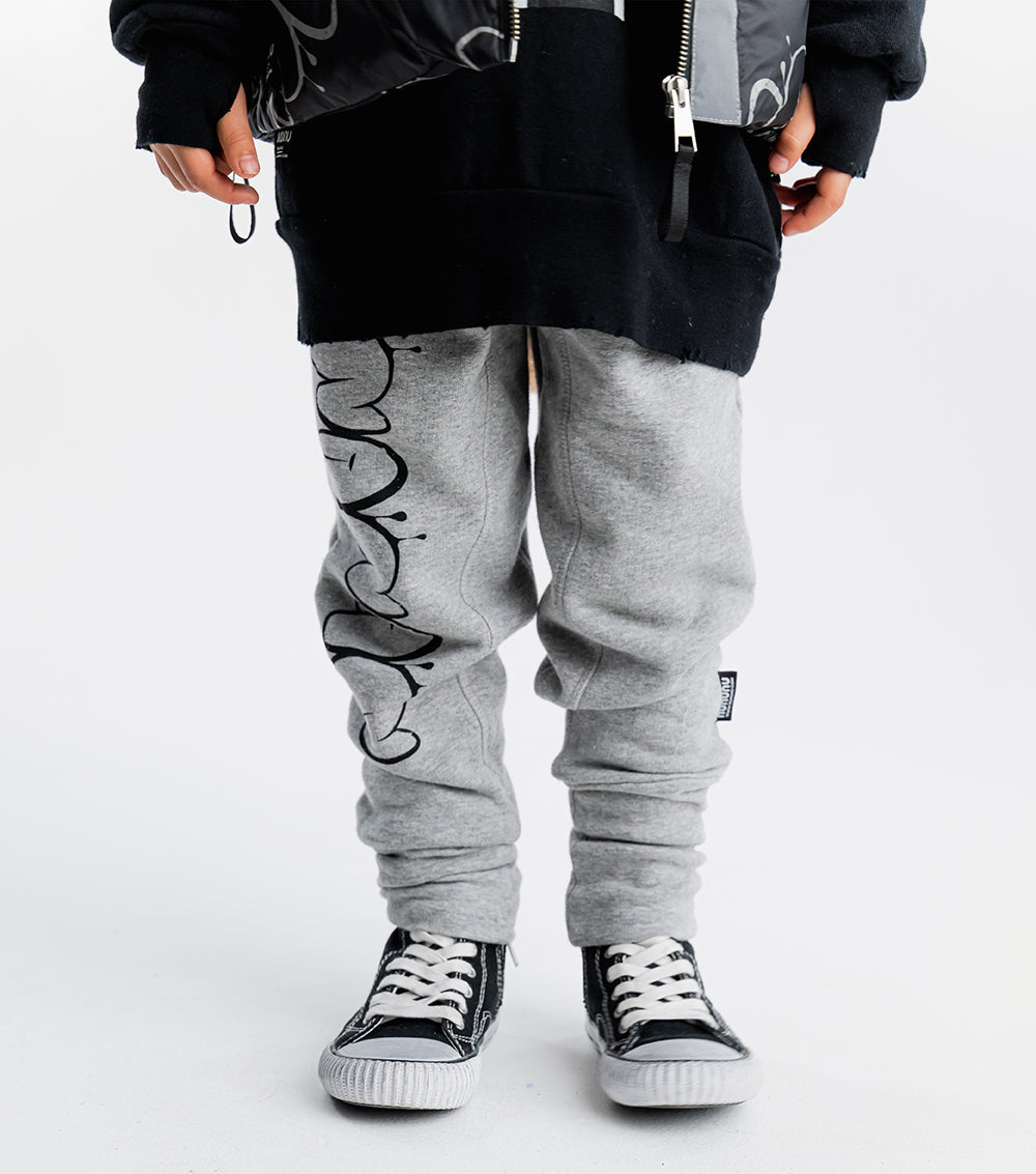 Kid | Bubbly Nununu Sweatpants | Heather Grey