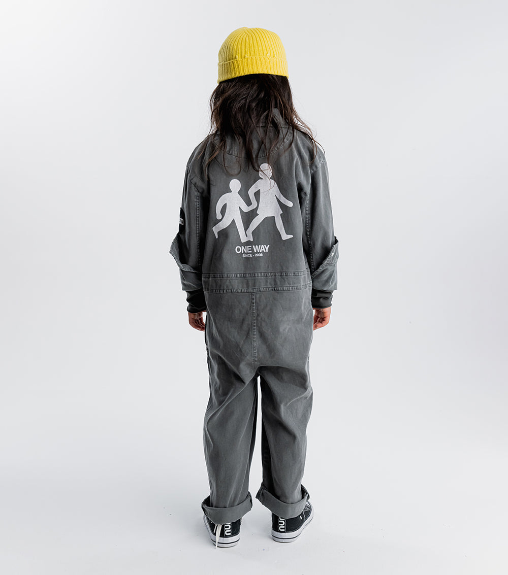 Kid | On The Go Overall | Graphite