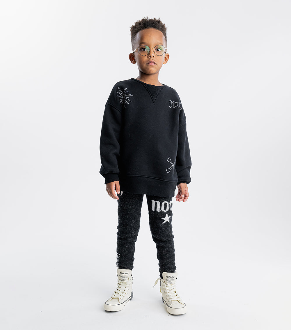 Kid | All Inked Heavy Sweatshirt | Black