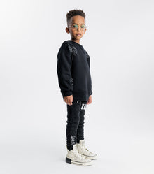 Kid | All Inked Heavy Sweatshirt | Black