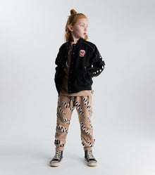 Kid | Stripey Snakes Baggy Pants | Coffee