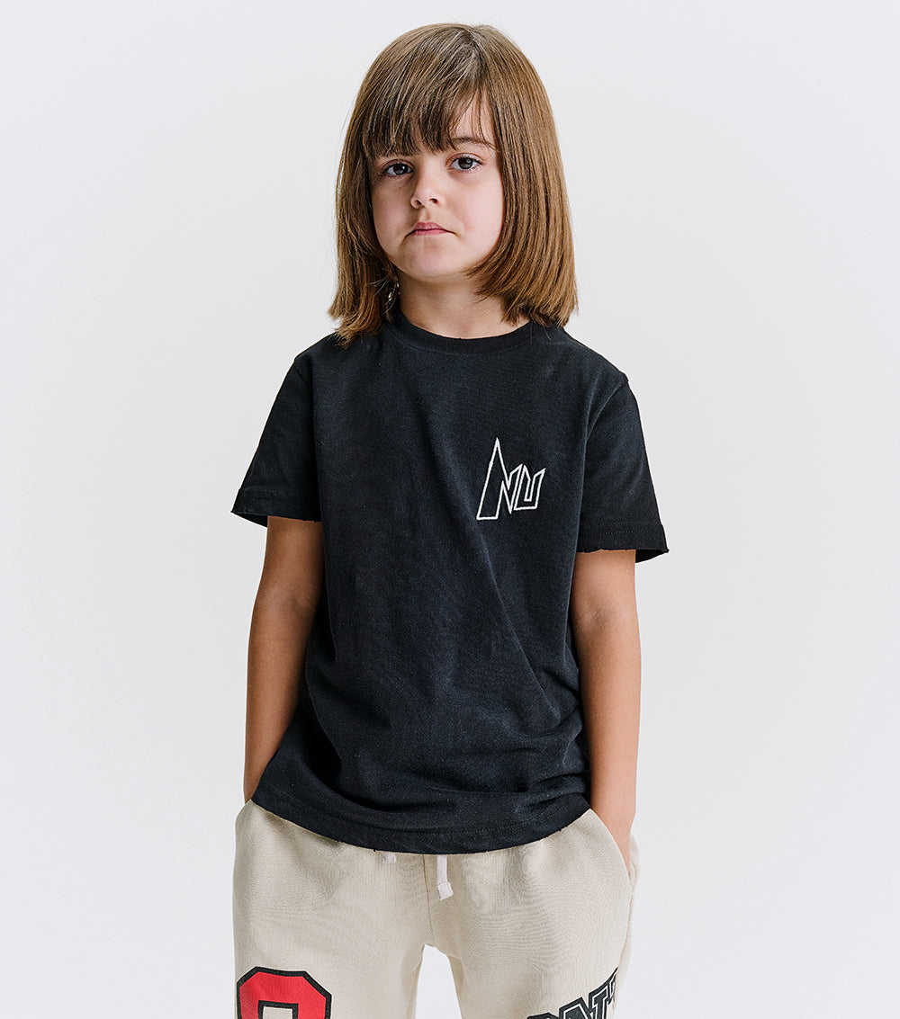 Unisex | Washed Nu T-Shirt | Black