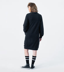 Women | Oversized Sweat Dress | Black