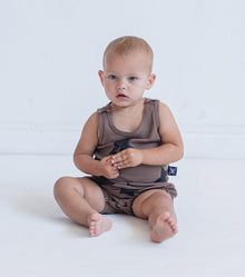 Newborn | Star Yoga Overall | White