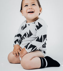 Newborn | Nununu Onesie | Ice Grey