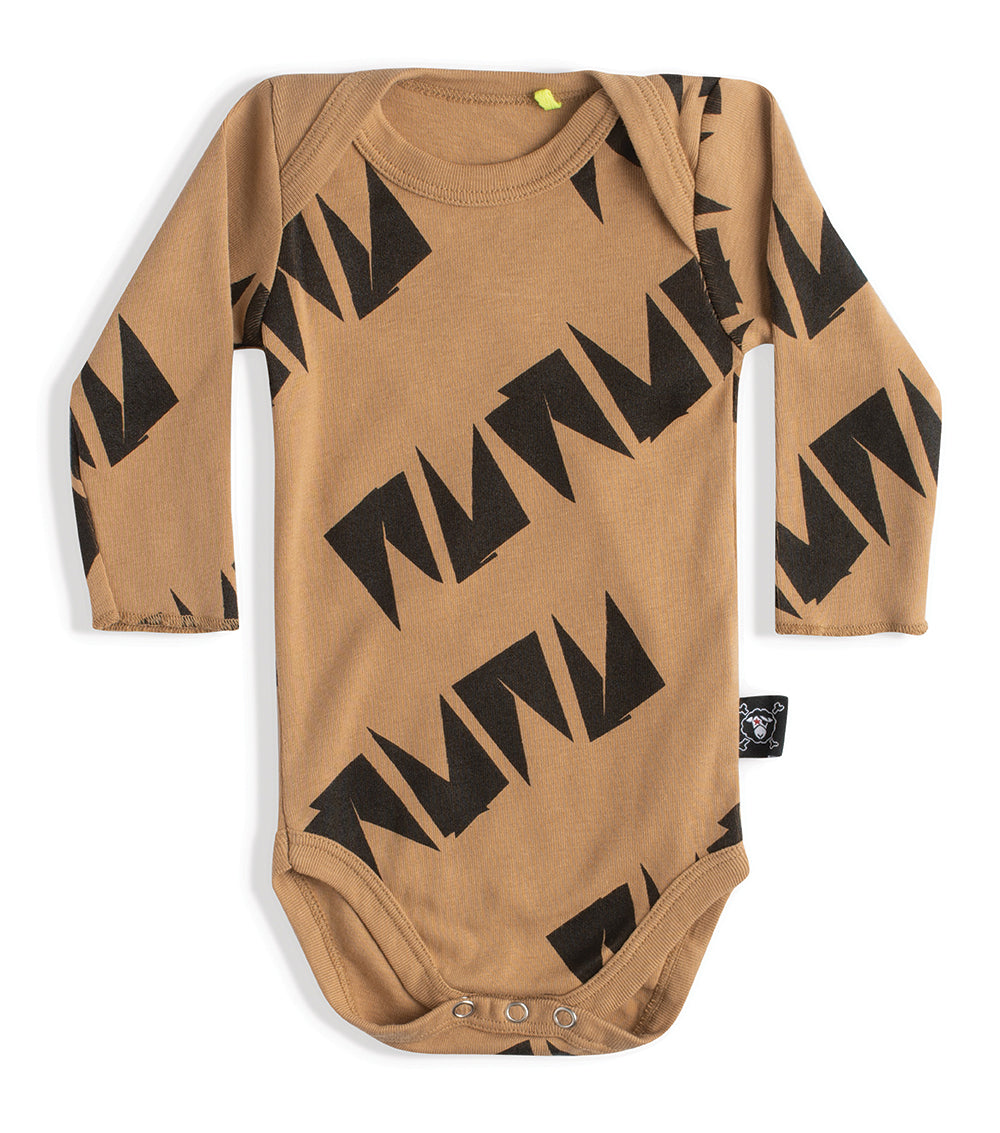 Newborn | Nununu Onesie | Mocha