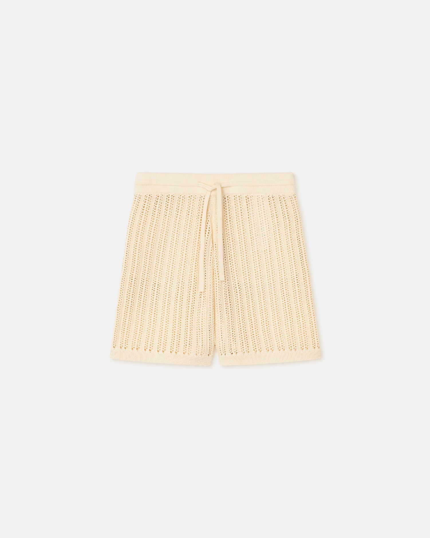 Womens | Jael Paper-Crochet Shorts | Creme