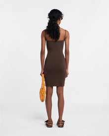 Deanne Double-Strap Dress | Bitter Chocolate