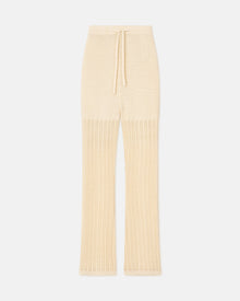 Womens | Kaela Crochet Pants | Creme