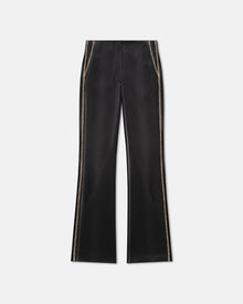 Womens | Manola Okobor Alt-Leather Pants | Black