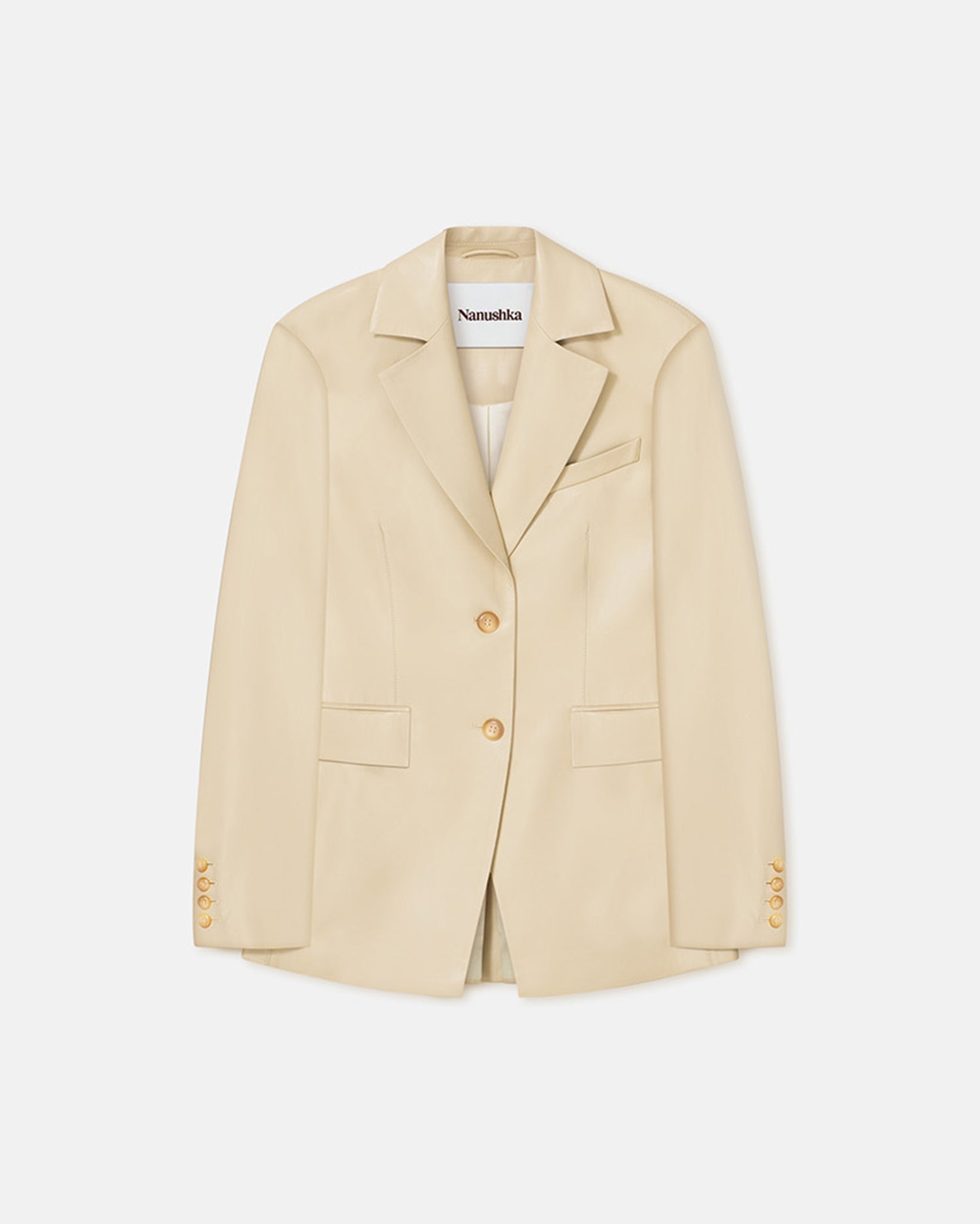 Hathi Okoboralt-Leather Blazer | Hay