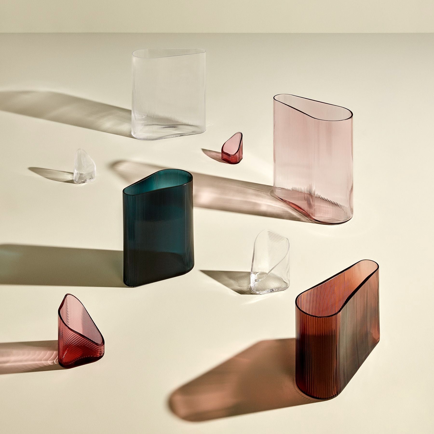 Clear/Dusty Rose