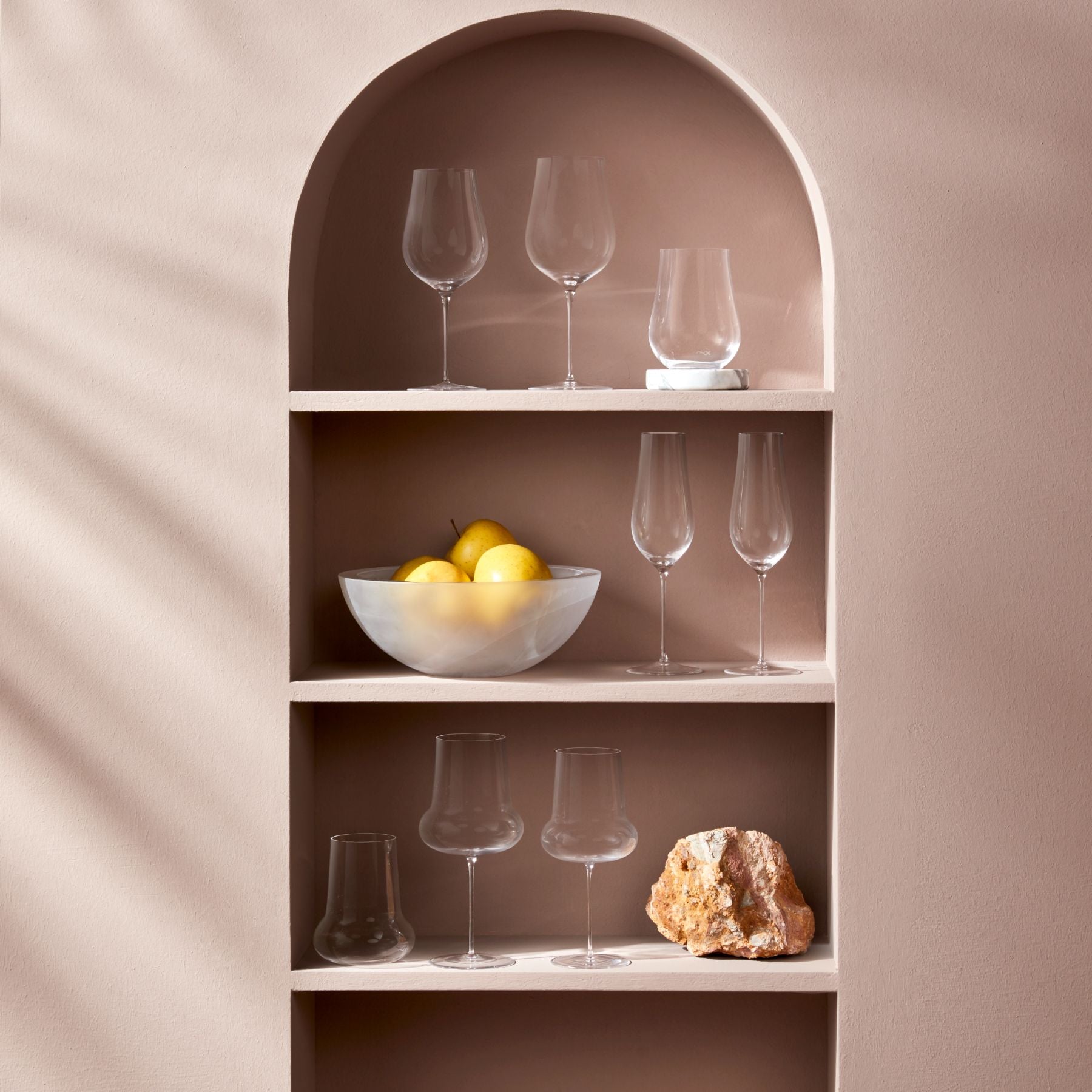 Ghost Zero Belly White Wine Glass | Clear Crystal