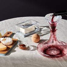 Cruet Butter Plate | Clear Crystal