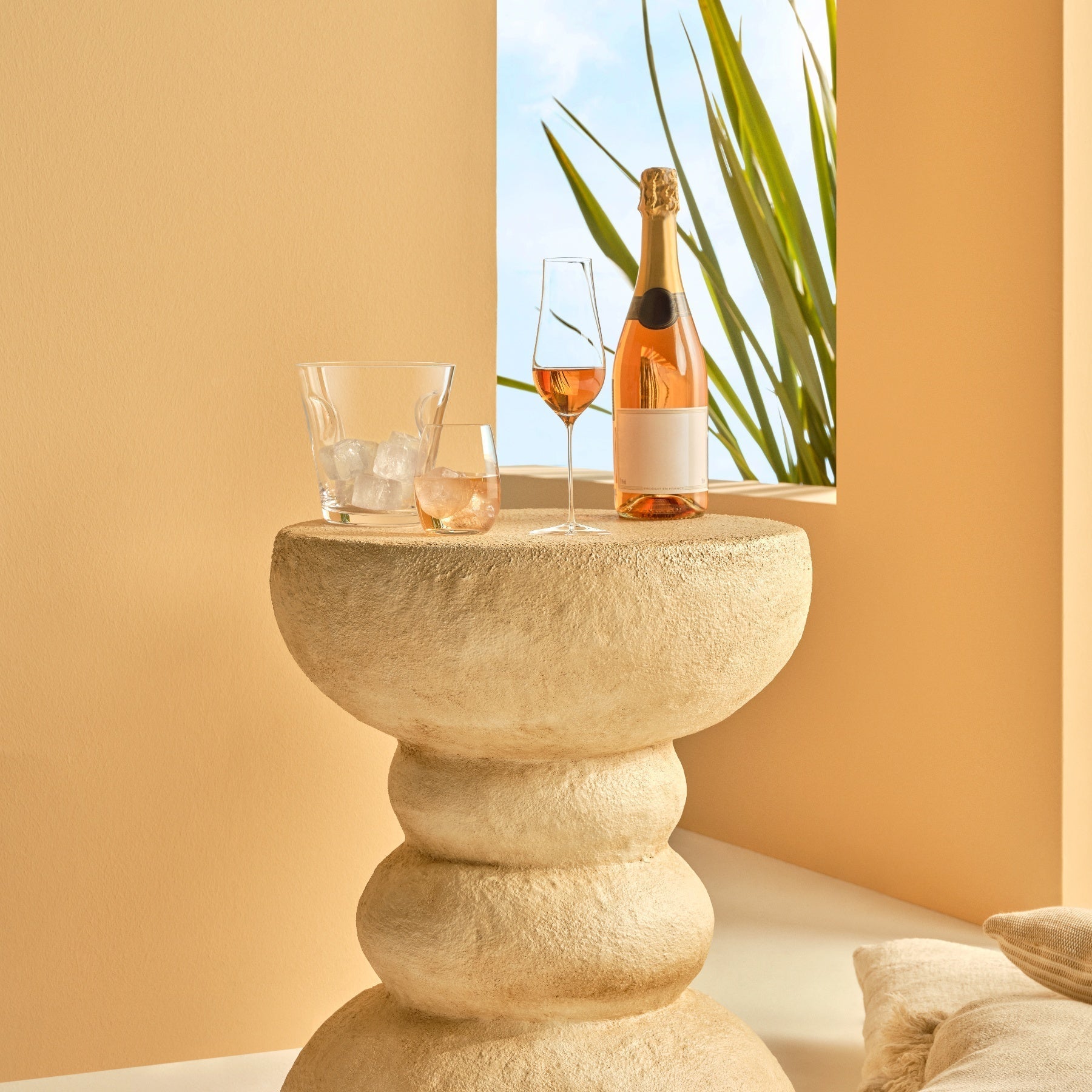 Ghost Zero Tulip Champagne Glass | Clear Crystal