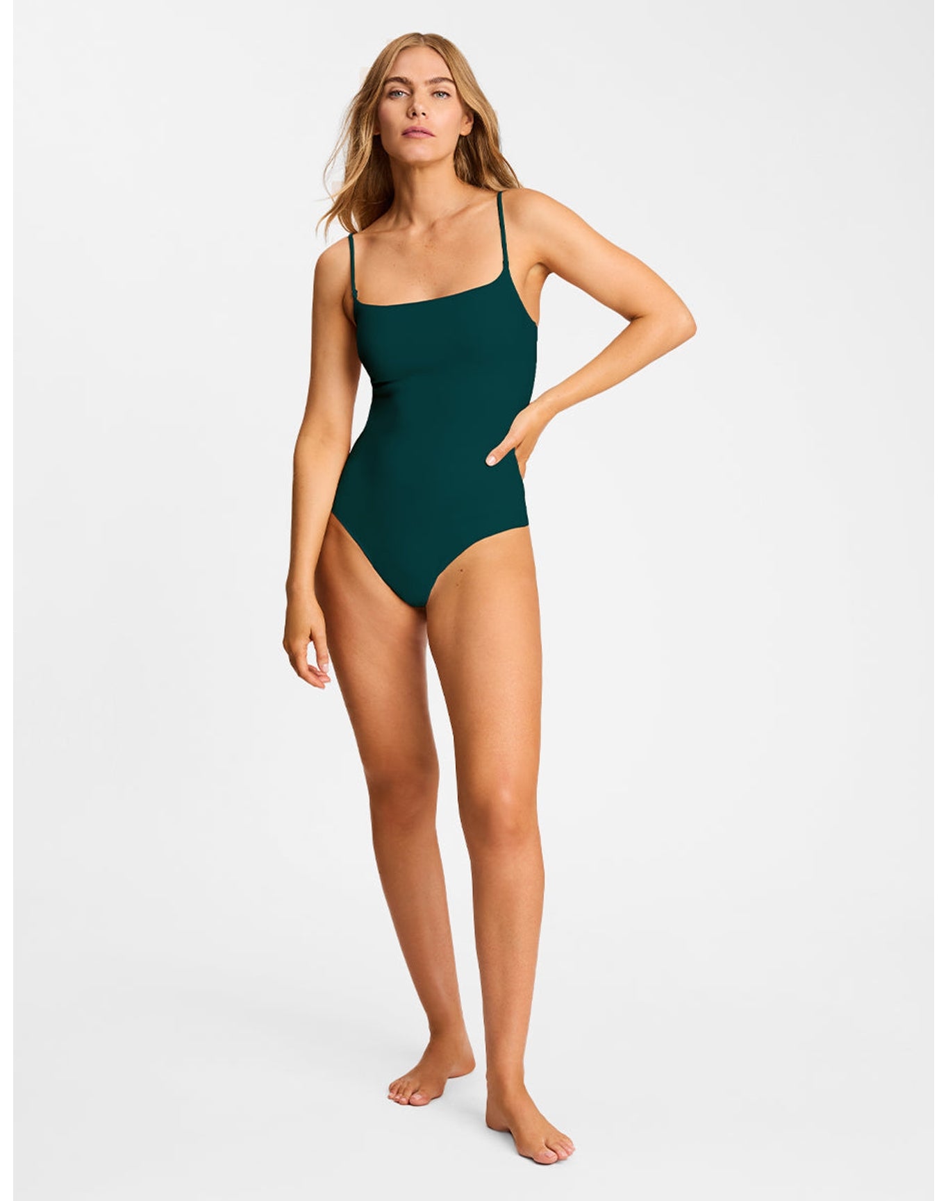 Neoprene Cami Bodysuit | Juniper