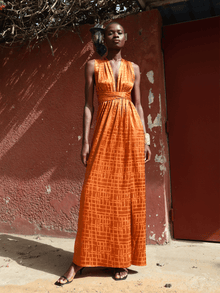 Mailys Dress | Dhaw Rust