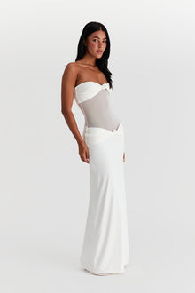 Amara Maxi Dress | White