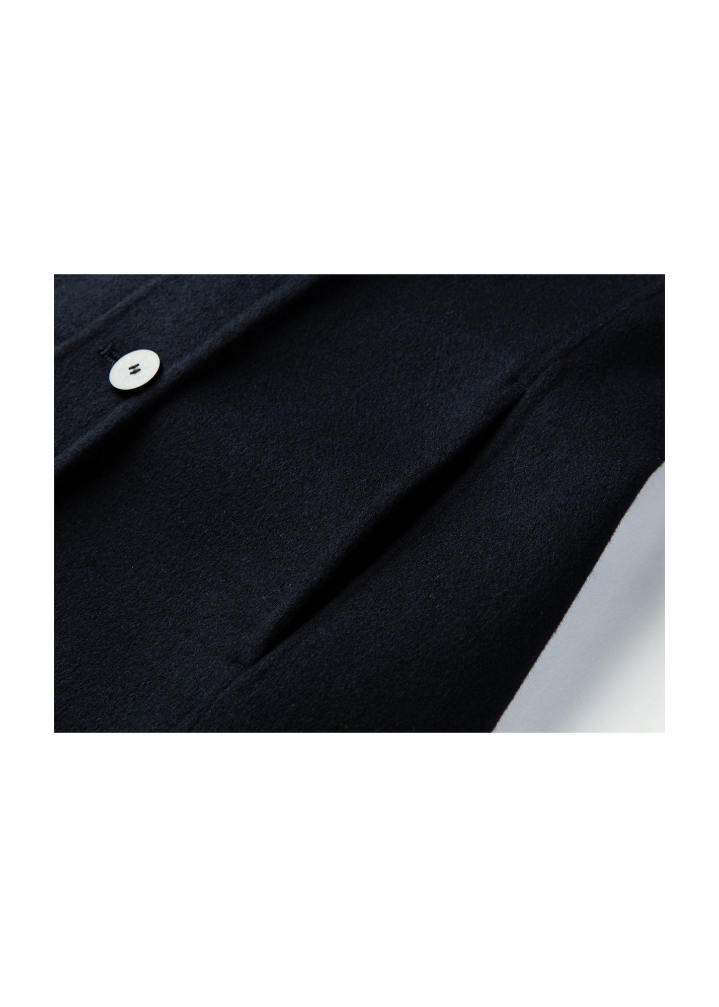 Ngari Cashmere Coat | Navy