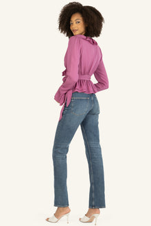 Noelle Blouse | Plum