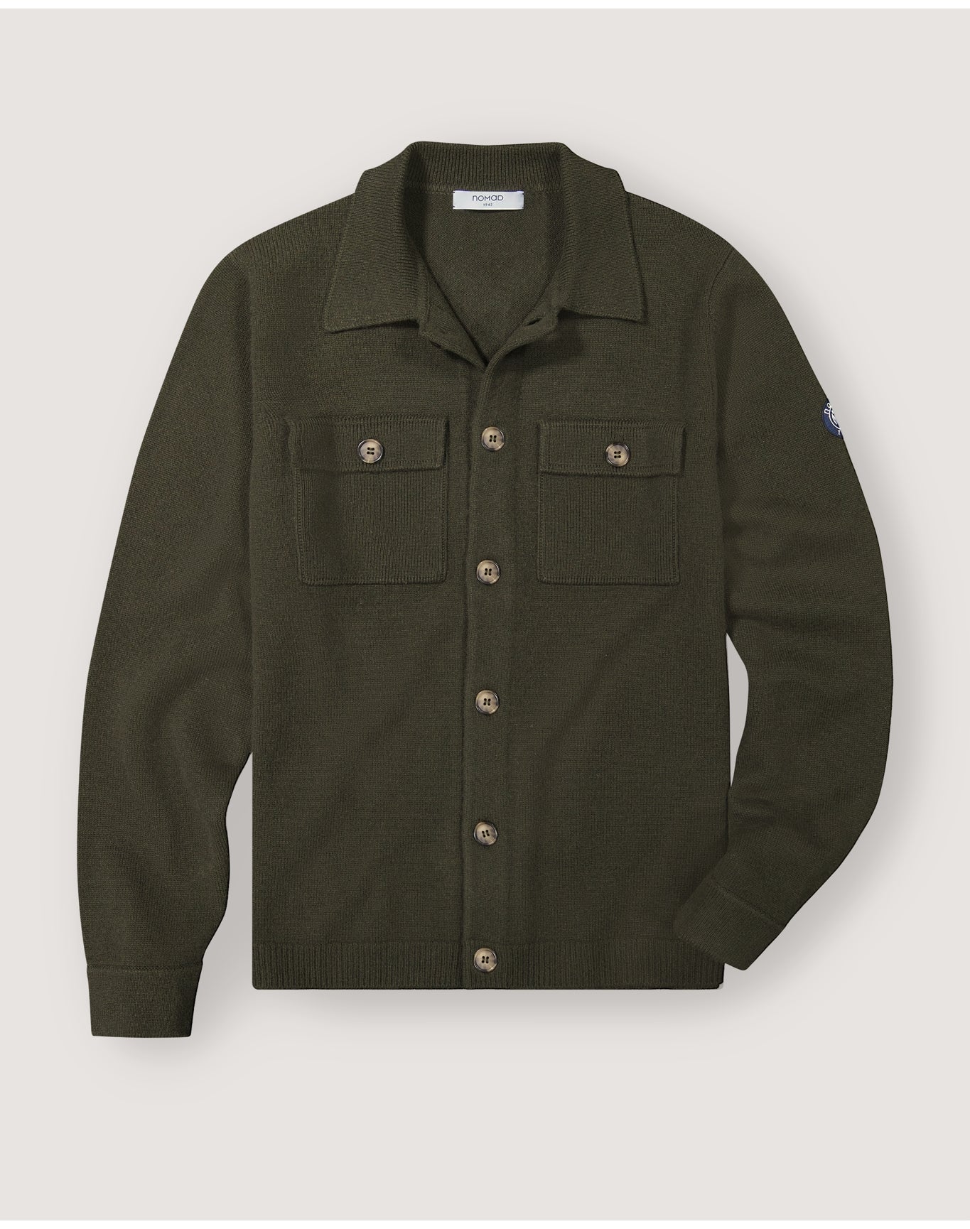 Nomad1942 | Men | Bruckner Shirt Jacket | Olive