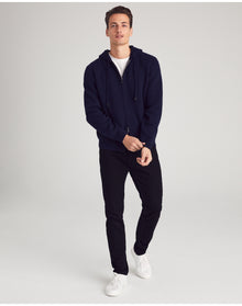 Nomad1942 | Men | Columbus Cashmere Hoodie Jacket | Twilight