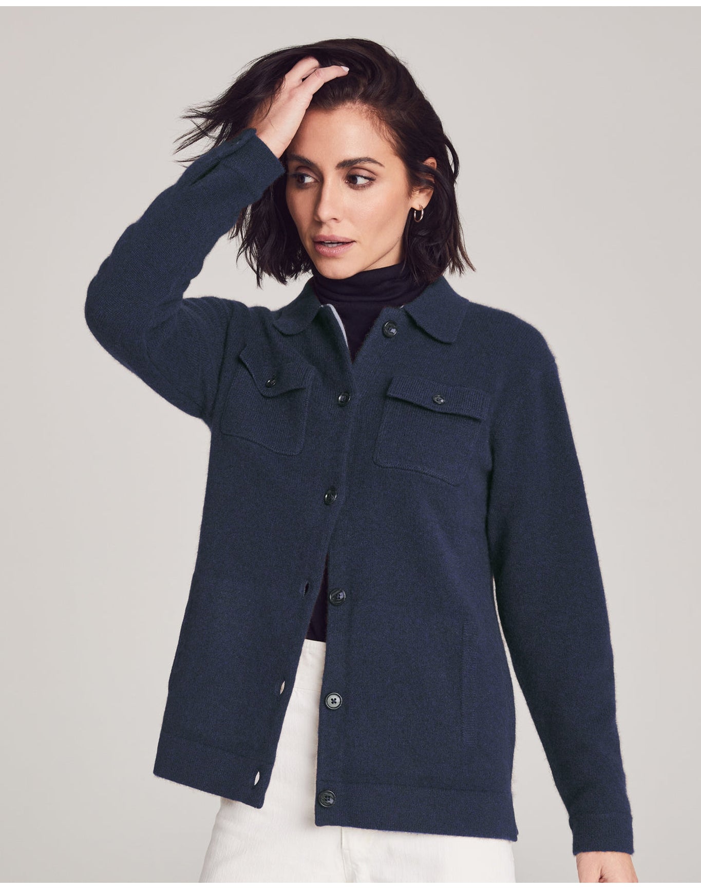 Nomad1942 | Unisex | Deegan Shirt Jacket | Midnight