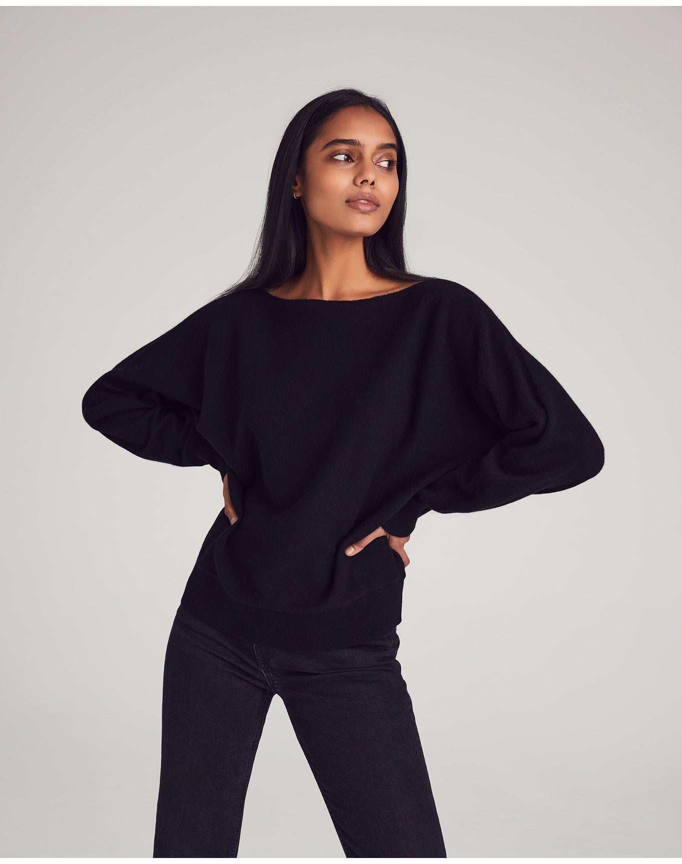 Nomad1942 | Women | Mulberry Sweater | Black