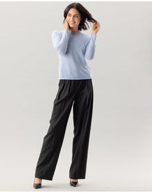 Nomad1942 | Women | Women's Crewneck Sweater | Ice Blue