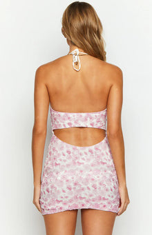 Novalie Lace Mini Dress | Pink