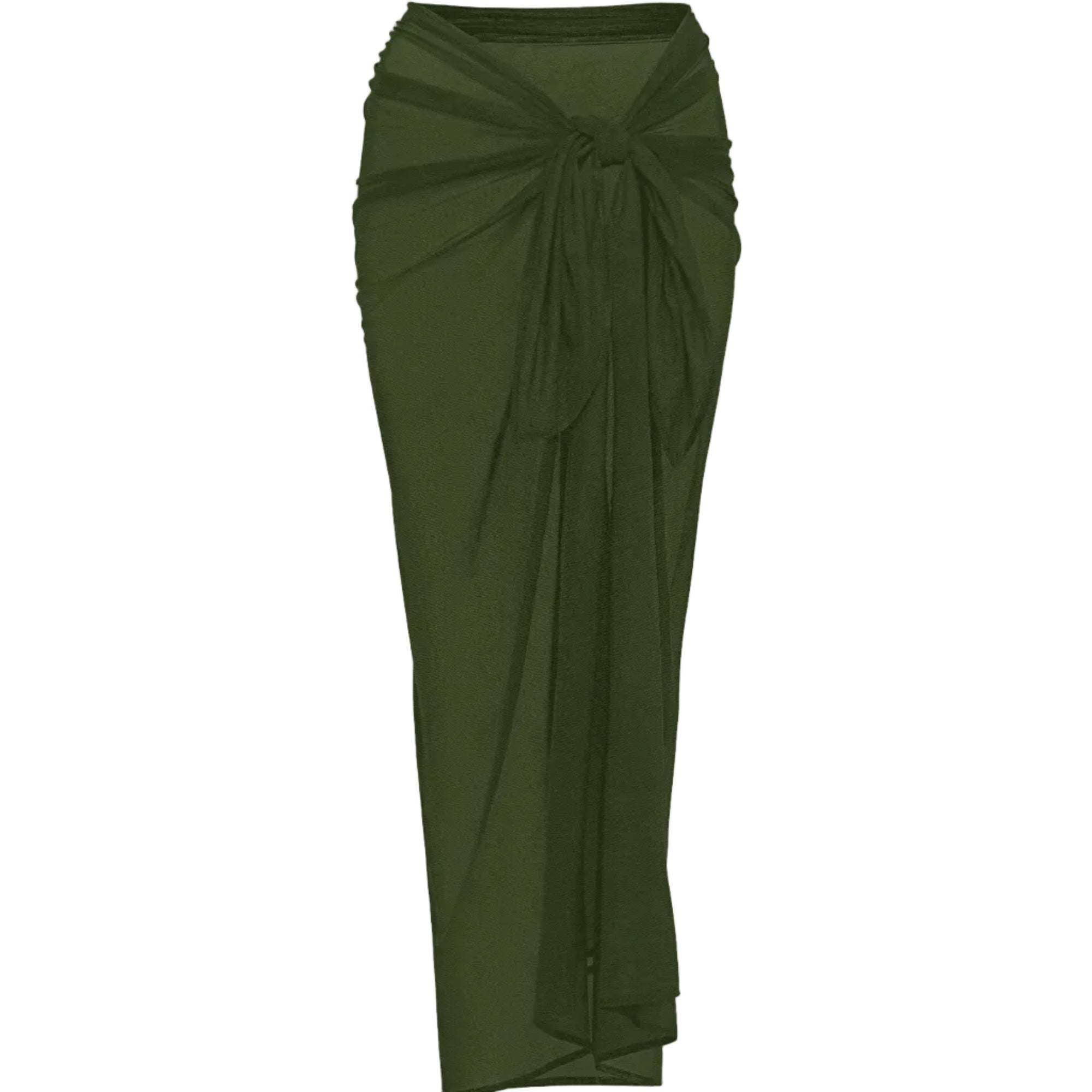 Nyla Pareo Long Skirt | Sage Sheen
