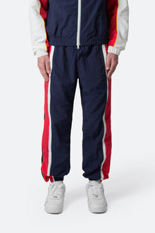 Nylon Track Pants | Red x White x Blue