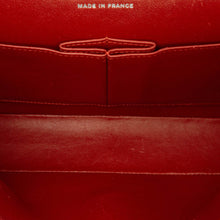 Chanel | Pre-Owned Medium Classic Caviar Double Flap | Orange/Dark Orange