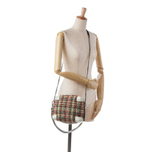 Chanel | Pre-Owned Tweed Street Allure Camera Bag | Red