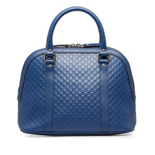 Gucci Pre-Owned Medium Microguccissima Dome Satchel | Women | Blue