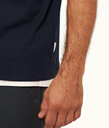 OB Classic Classic Fit Double-Layer Organic Cotton T-Shirt | Night Iris