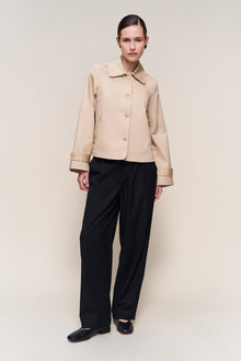 Womens | Romeo Trench Coat | Taupe