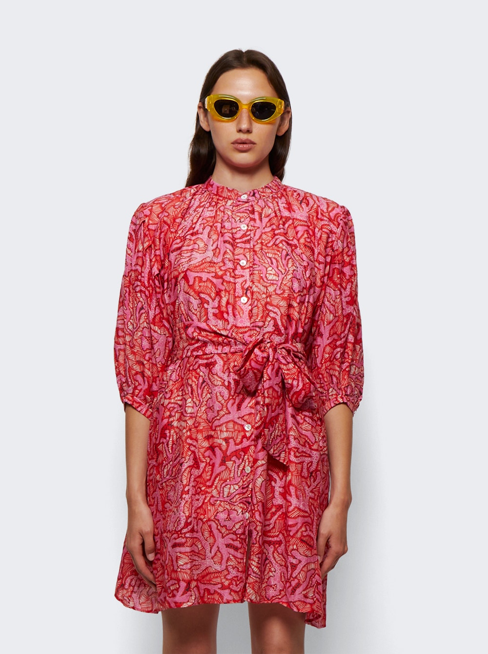 Women | Chufy | Ziggy Mini Dress | Gunai Pink