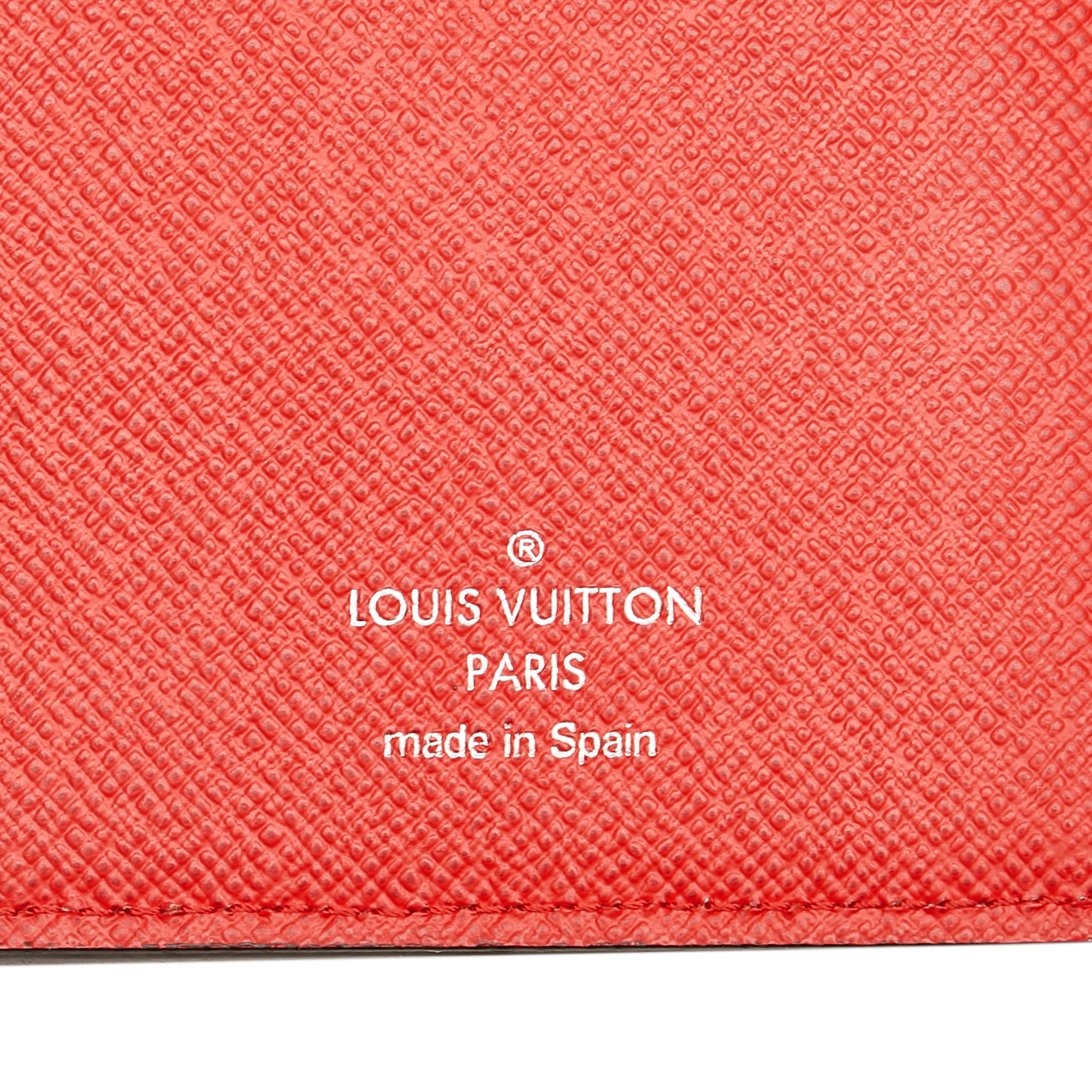 Louis Vuitton Pre-Owned Supreme Epi Brazza Long Wallet | Unisex | Red