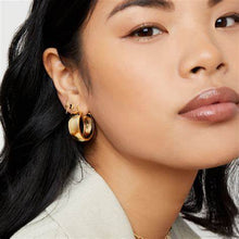 The Imala Hoop Earrings | 18KT Gold Vermeil