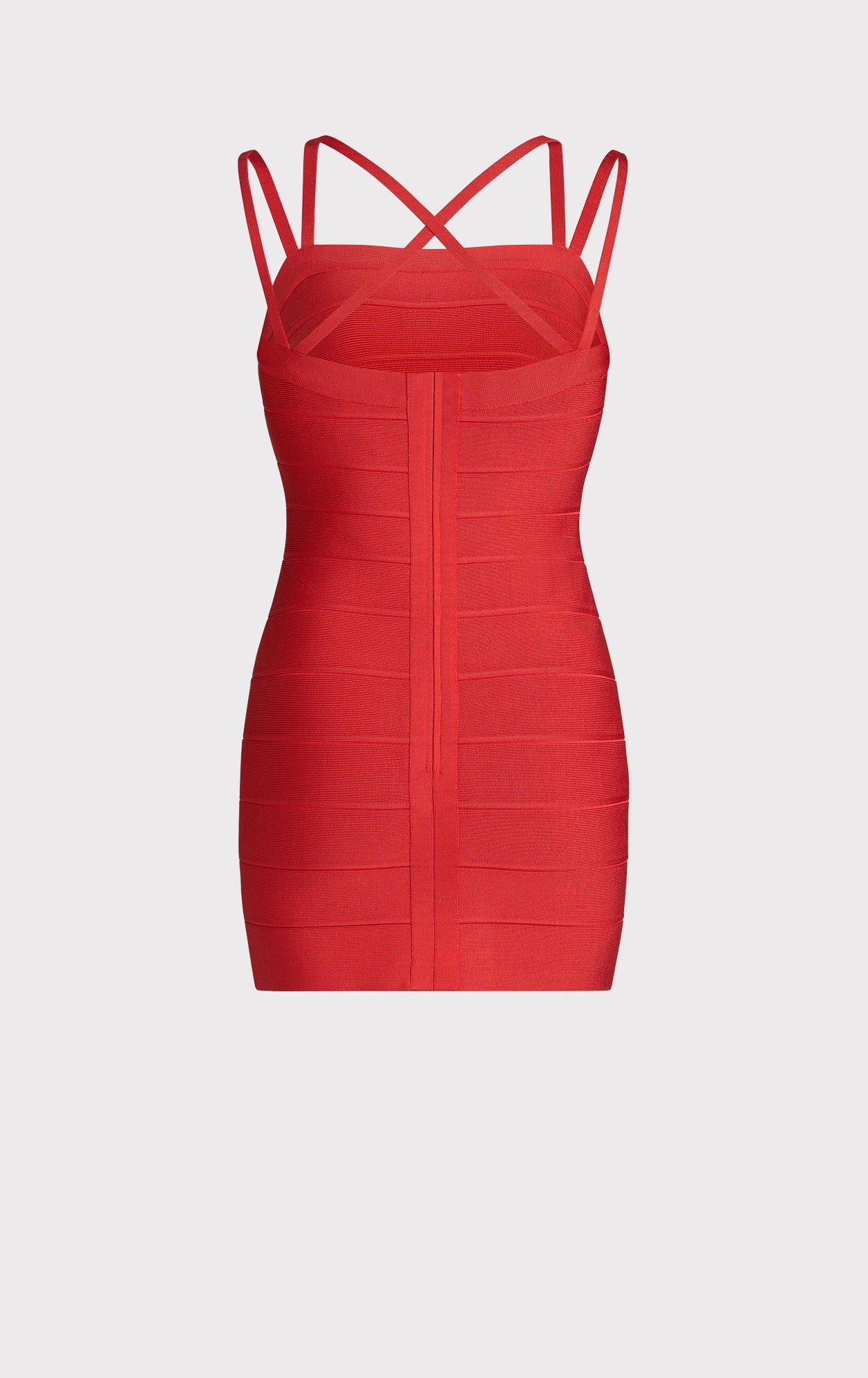 Strappy Mini Dress | Coral Poppy