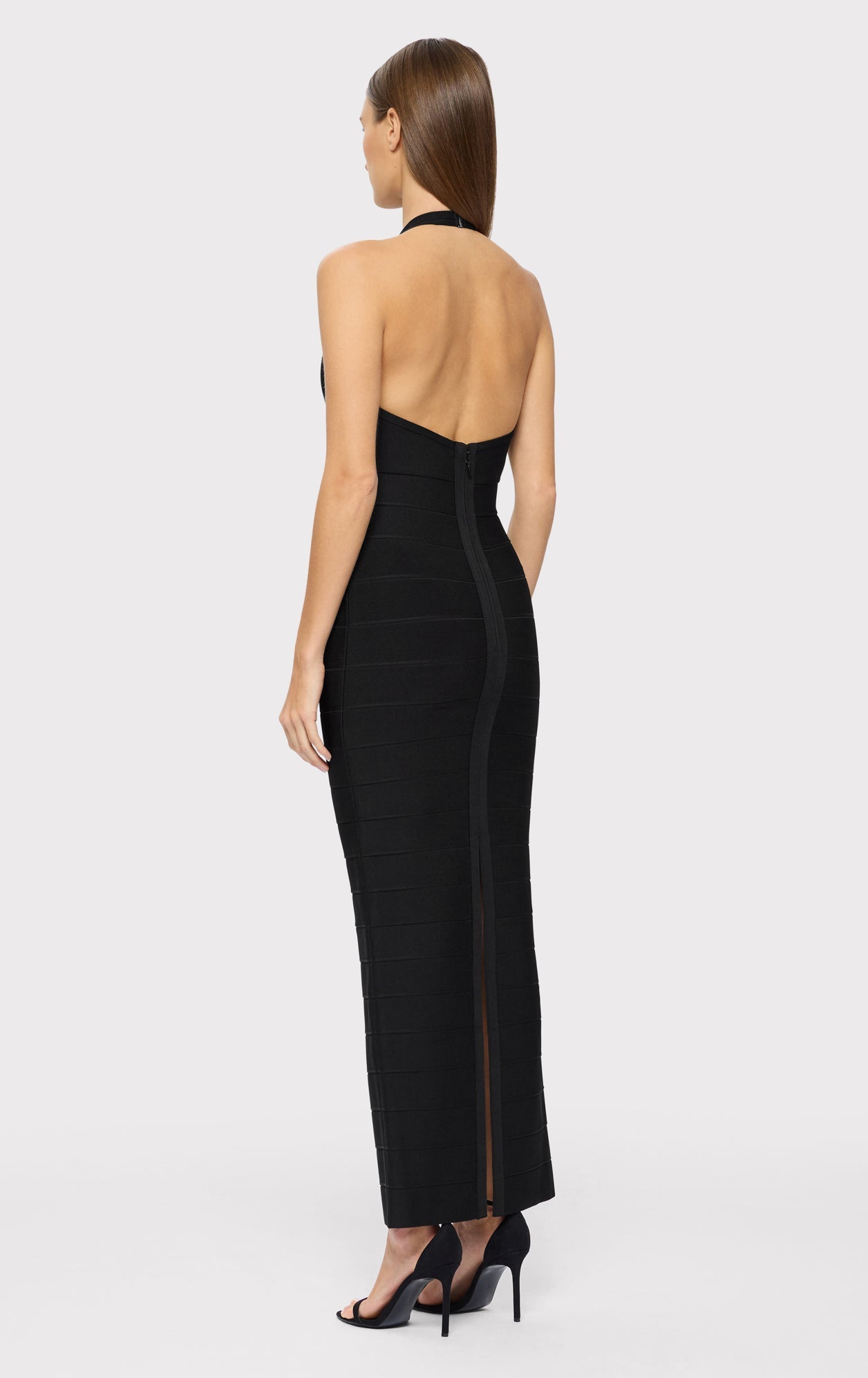 Halter Bandage Gown | Black