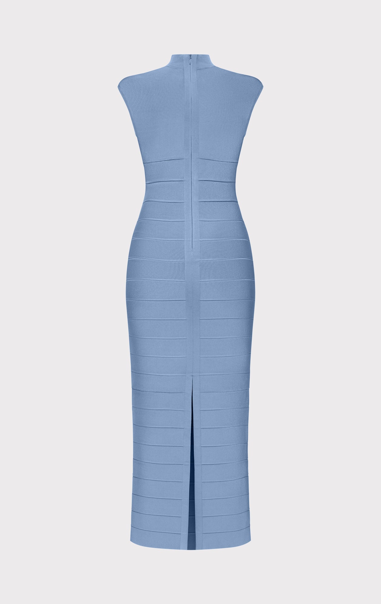 Cap Sleeve Cut-Out Gown | True Blue