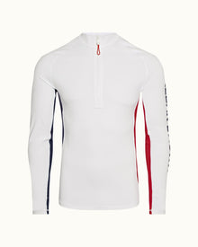 Bray Cloud Half-Zip Rash Guard | Cloud